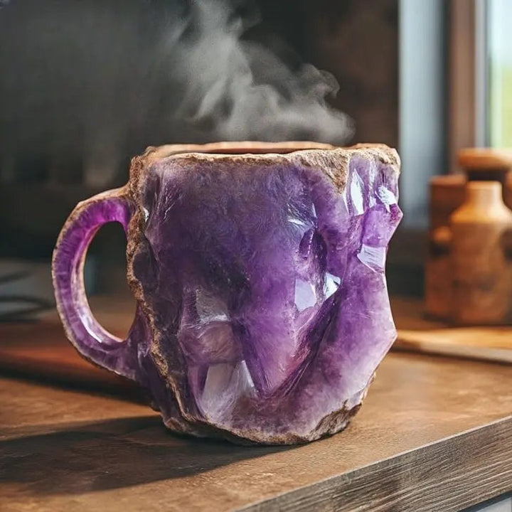 Tazas de Cerámica Infundidas con Cristales